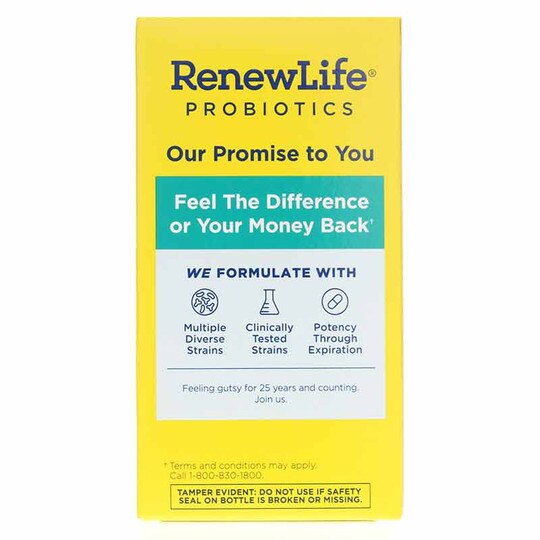 Occasional Constipation Support Probiotics + Prebiotics, Renew Life